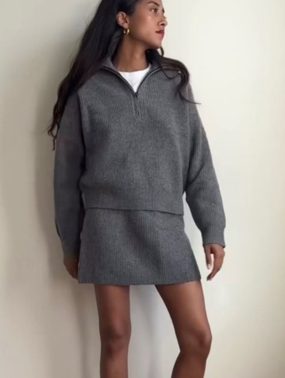 Cashmere Mini Skir